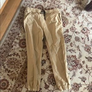 American Eagle khaki joggers